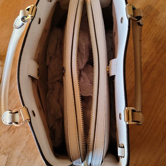 Kate Spade Leila Medium Triple Compartment Satchel Crossbody Bag - Picture 9 of 11